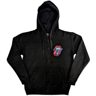 The Rolling Stones Zipped Hoodie: Hackney Diamonds Stars (Back Print)