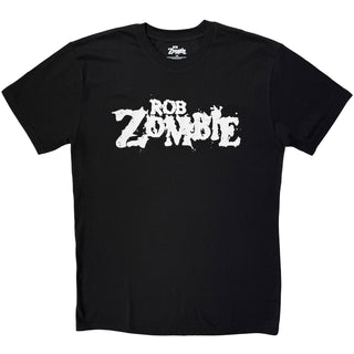 Rob Zombie T-Shirt: Logo Mono (Black)