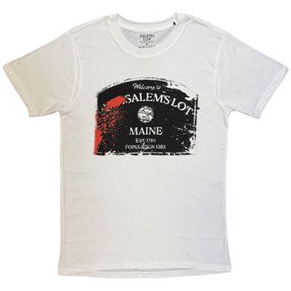 Salems Lot T-Shirt: Welcome... (White)