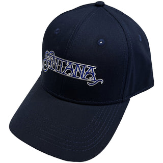 Santana Baseball Cap: Logo (Navy Blue)