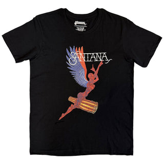 Santana T-Shirt: Abraxas Angel (Black)