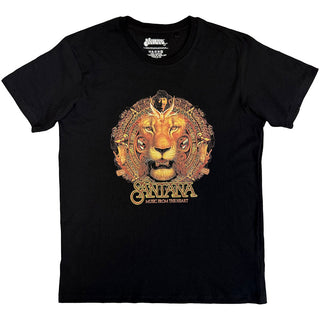 Santana T-Shirt: Lionhead (Black)
