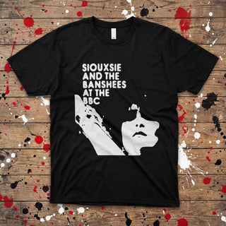 Siouxsie & The Banshees Premium Carbon T-Shirt: At The BBC (Black)