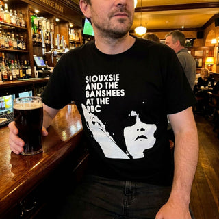 Siouxsie & The Banshees Premium Carbon T-Shirt: At The BBC (Black)