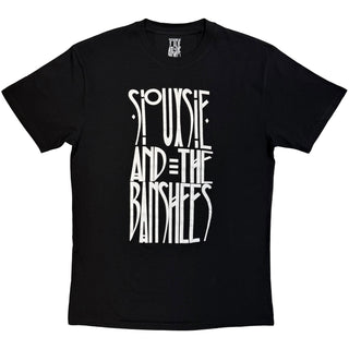 Siouxsie & The Banshees T-Shirt: Logo Mono (Black)