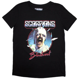 Scorpions Ladies T-Shirt: Blackout Tour '82 (Back Print)