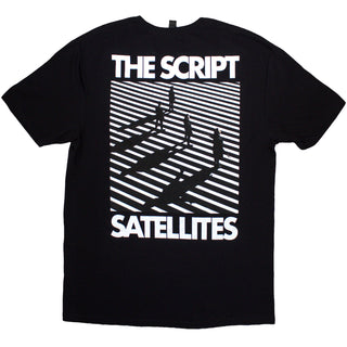 The Script T-Shirt: Satellites & Pocket Logo (Back Print)
