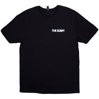 The Script T-Shirt: Satellites & Pocket Logo (Back Print)