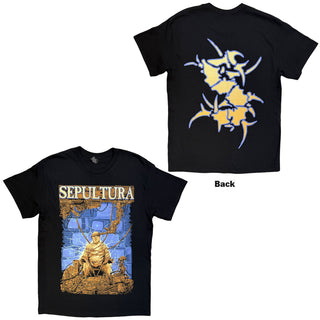 Sepultura T-Shirt: Chaos AD (Black) (Back Print)