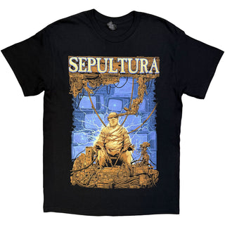 Sepultura T-Shirt: Chaos AD (Black) (Back Print)