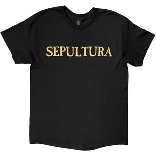 Sepultura T-Shirt: Discography (Black) (Back Print)