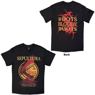 Sepultura T-Shirt: The Place (Black) (Back Print)