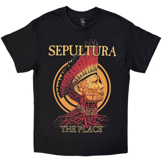 Sepultura T-Shirt: The Place (Black) (Back Print)