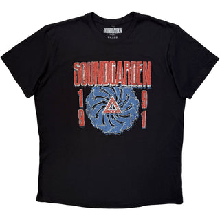 Soundgarden Premium Carbon T-Shirt: 1991 (Black)