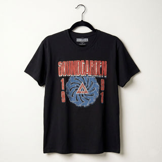 Soundgarden Premium Carbon T-Shirt: 1991 (Black)