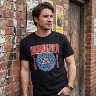 Soundgarden Premium Carbon T-Shirt: 1991 (Black)