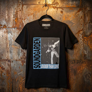 Soundgarden Premium Carbon T-Shirt: Louder Than Love (Black)