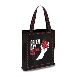 Green Day Shopper Tote Bag: American Idiot (Multicolour)