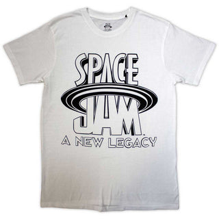 Space Jam Unisex T-Shirt: Space Jam 2 B&W Logo