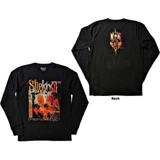 Slipknot Unisex Long Sleeve T-Shirt: The End, So Far Pepper (Back Print)