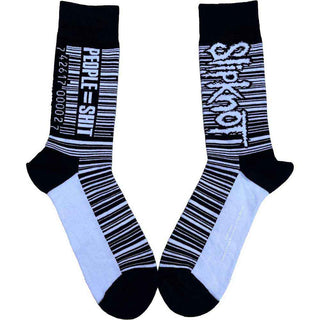 Slipknot Unisex Ankle Socks: Barcode (Black) (UK Size 4 - 7)