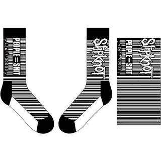 Slipknot Ankle Socks: Barcode