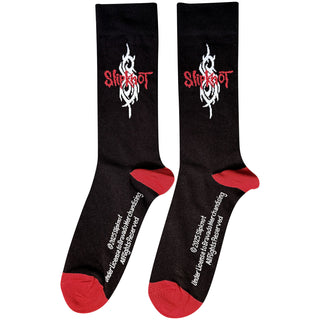 Slipknot Ankle Socks: Tribal S Text (Black)