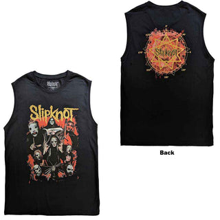 Slipknot Tank T-Shirt: Come Play Dying (Back Print)