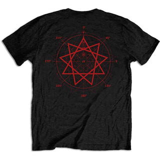Slipknot T-Shirt: Rusty Face (Back Print)