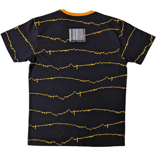 Slipknot Ringer T-Shirt: The End So Far Tribal-S & Barcode Ringer (Back Print)
