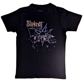 Slipknot T-Shirt: The End So Far Band Photo (Back Print)