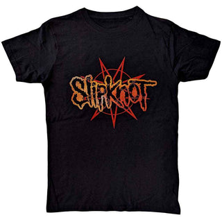 Slipknot T-Shirt: The End So Far Pentagram Heads (Back Print)