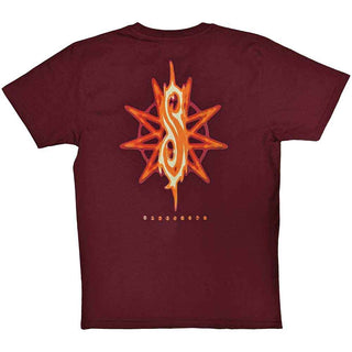 Slipknot T-Shirt: The End So Far Group Photo Tribal S Nonogram (Back Print)