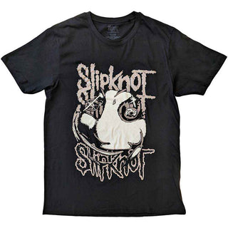 Slipknot Unisex T-Shirt: Maggot (Black) (Back Print)