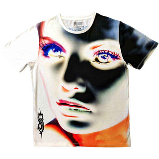 Slipknot T-Shirt: Adderall Face Inverted (Back Print)