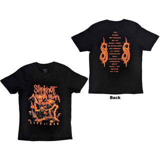 Slipknot T-Shirt: Live at MSG Orange (Back Print)