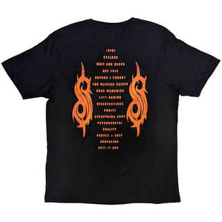 Slipknot T-Shirt: Live at MSG Orange (Back Print)