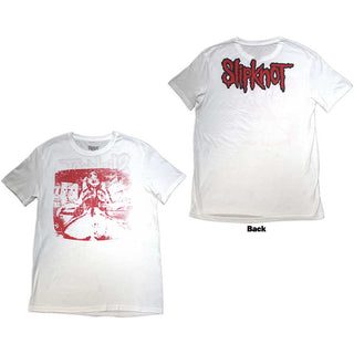 Slipknot Unisex T-Shirt: Chair Graphic (Back Print)