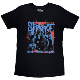 Slipknot T-Shirt: Here Comes The Pain (Black) (Back Print)