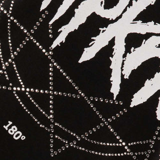 Slipknot Embellished T-Shirt: Logo Star (Diamante)