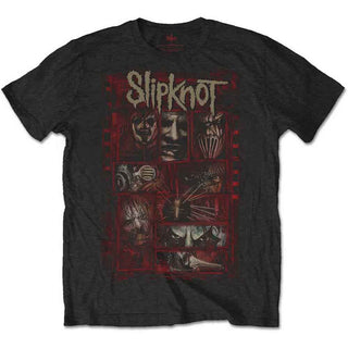 Slipknot T-Shirt: Sketch Boxes (Back Print)