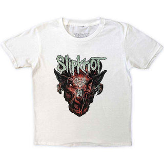 Slipknot Kids T-Shirt: Infected Goat (Back Print)