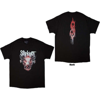 Slipknot Unisex T-Shirt: Infected Goat (Back Print)