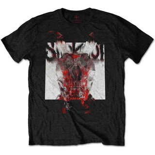 Slipknot T-Shirt: Devil Single - Logo Blur (Back Print)