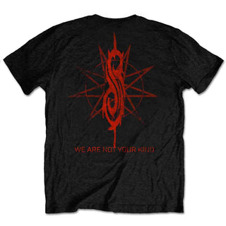 Slipknot T-Shirt: WANYK Red Patch (Back Print)