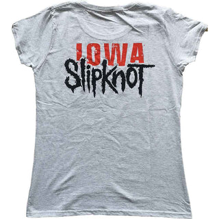Slipknot Ladies Slim Fit T-Shirt: Iowa Goat Shadow