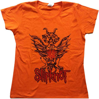 Slipknot Ladies Tee: Winged Devil