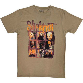 Slipknot T-Shirt: The End So Far Grid Photos (Back Print)