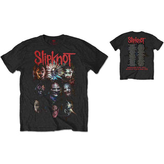 Slipknot T-Shirt: Prepare for Hell 2014-2015 Tour (Back Print)
