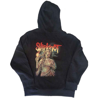 Slipknot Zipped Hoodie: Burn Me Away (Back Print)